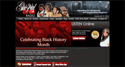 Desktop Screenshot of gospelimpactradio.com